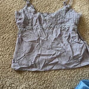 Urban Outfitters Gray Lace Camisole